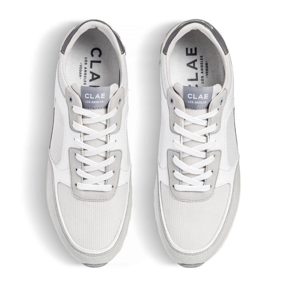 CLAE JOSHUA Sneakers Womens USA056-P18 In White Frost Grey Vegan